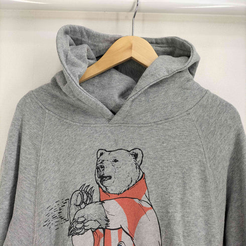 ゴースローキャラバン go slow caravan フロントプリント プルオーバーパーカー メンズ JPN:3