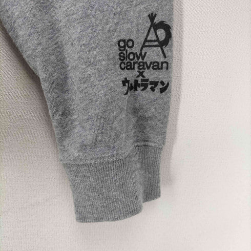 ゴースローキャラバン go slow caravan フロントプリント プルオーバーパーカー メンズ JPN:3