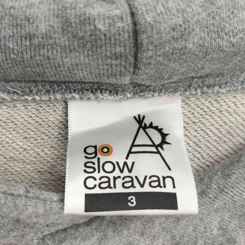 ゴースローキャラバン go slow caravan フロントプリント プルオーバーパーカー メンズ JPN:3