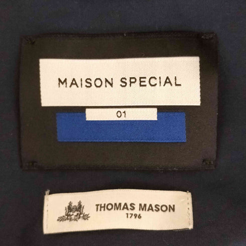 メゾンスペシャル MAISON SPECIAL THOMAS MASON Prime-Over Short Sleeve Shirt メンズ JPN:1