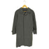 バーバリーズ BURBERRYS wool&cashmere カシミヤ30% ヘリンボーン比翼ステンカラーコート メンズ 165