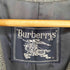 バーバリーズ BURBERRYS wool&cashmere カシミヤ30% ヘリンボーン比翼ステンカラーコート メンズ 165