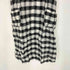 トリココムデギャルソン tricot COMME des GARCONS シワ加工 バンドカラー チェック シルクブレンド ワンピース レディース JPN:S