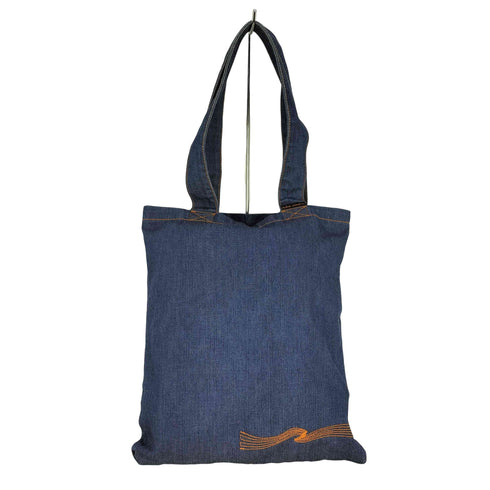 ヌーディージーンズ Nudie Jeans デニムトートバッグ レディース
