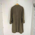 バーバリーズ BURBERRYS wool&cashmere カシミヤ30% 比翼ステンカラーコート メンズ 170