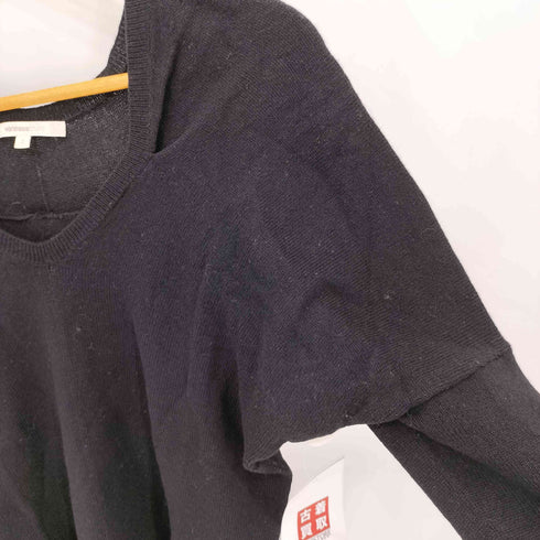 ヴァネッサブリューノ Le Cabas vanessabruno カシミヤ混 Vネック ウールニット レディース 1