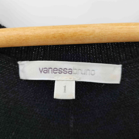 ヴァネッサブリューノ Le Cabas vanessabruno カシミヤ混 Vネック ウールニット レディース 1
