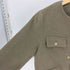 ザラ ZARA フラップクロップドジャケット ゴールドボタン ブレザー ツイードジャケット レディース import:M
