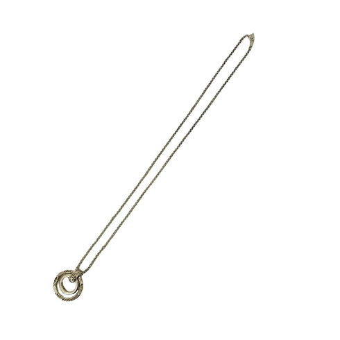 con affetto 2リング チェーンネックレス メンズ