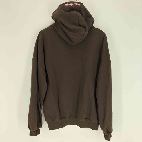 マイシュガーベイブ My Sugar Babe / MSB MSBワッペン 刺繍 プルオーバー パーカー フーディー メンズ JPN:L
