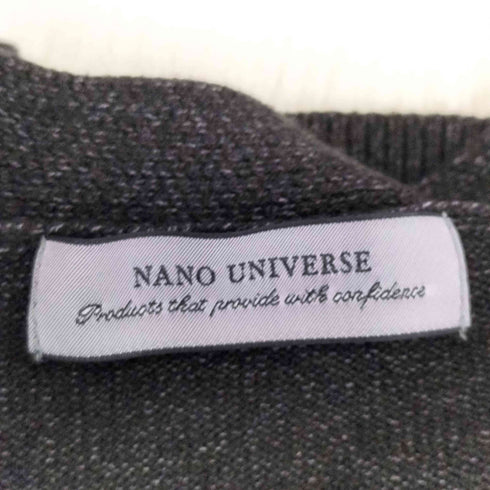 ナノユニバース NANO universe ナノフワ オーバーシルエットカーディガン メンズ JPN:L