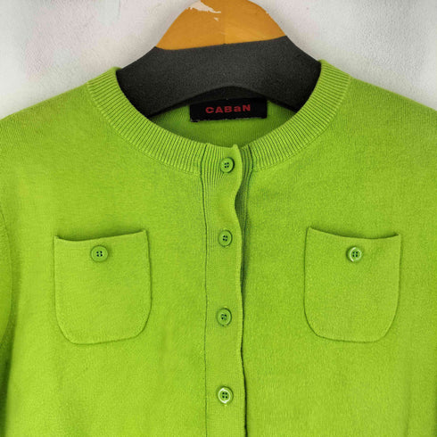 キャバン CABaN コットンカシミヤ クルーネックカーディガン レディース JPN:XS