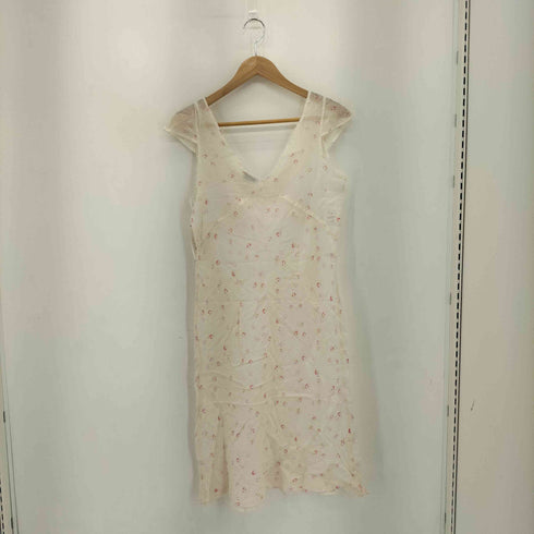 マルニ MARNI 薔薇柄 花柄 ノースリーブ ワンピース レディース