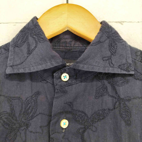 レセンシーオブマインアバハウス RECENCY OF MINE ABAHOUSE 刺繍デザインシャツ メンズ 44
