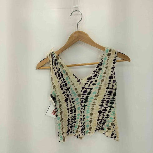 マルニ MARNI イタリア製 多色ドット柄 コットン トップス レディース 40