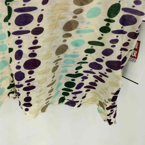 マルニ MARNI イタリア製 多色ドット柄 コットン トップス レディース 40