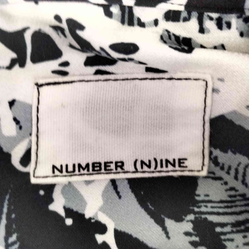 N NUMBER グラフィッククロスビッグシルエットロングシャツ メンズ JPN:3