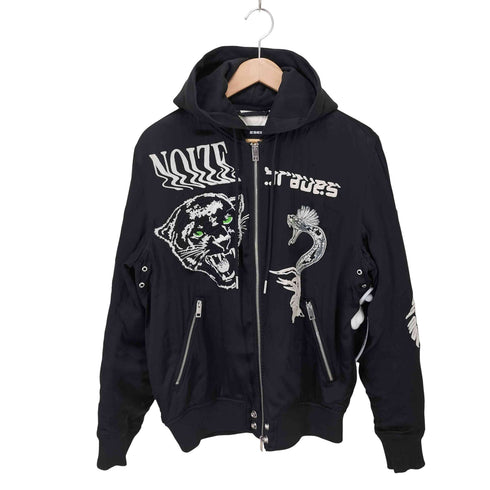 ディーゼル DIESEL 裏地キルティング フーデッド スカジャン メンズ JPN:M
