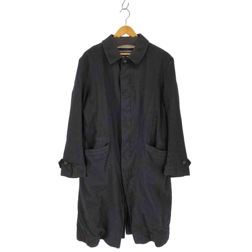 コムデギャルソンオム COMME des GARCONS HOMME 21AW ウールサージ縮絨コート メンズ JPN:S