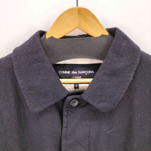コムデギャルソンオム COMME des GARCONS HOMME 21AW ウールサージ縮絨コート メンズ JPN:S