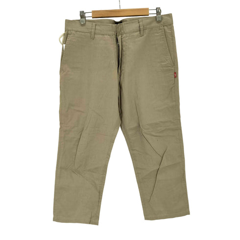 ステューシー Stussy ロゴ刺繍クロップドチノパン メンズ 34