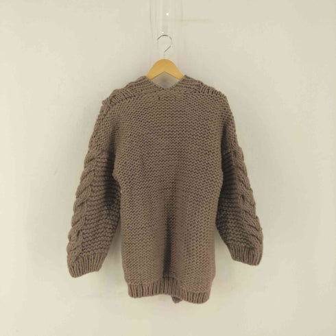 オードリーアンドジョンワッド Audrey and John Wad ペルーニット カーディガン レディース FREE