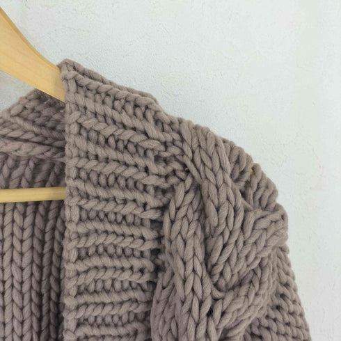 オードリーアンドジョンワッド Audrey and John Wad ペルーニット カーディガン レディース FREE