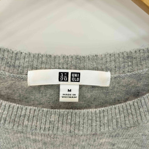 ユニクロ UNIQLO カシミヤ100 クルーネックニット レディース import:M