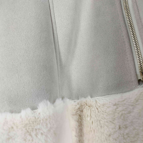 リップサービス LIP SERVICE リバーシブルムートンミドルコート レディース