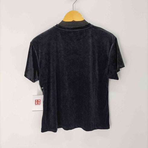 バッカ BACCA inner piece ベロアジャージーTシャツ レディース JPN:S