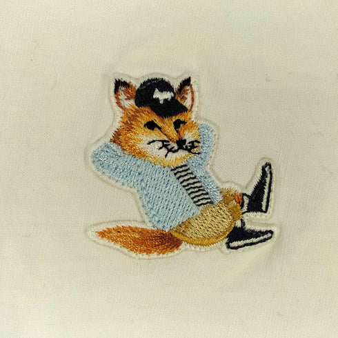 メゾンキツネ MAISON KITSUNE DRESSED FOX PATCH CLASSIC TEE-SHIRT レディース import:M