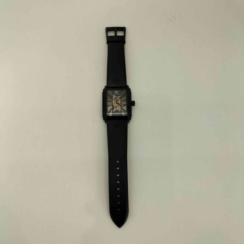 エンポリオアルマーニ EMPORIO ARMANI スケルトン オートマチック 自動巻き 腕時計 メンズ