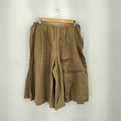 トリココムデギャルソン tricot COMME des GARCONS 08SS ギャザー切替 プリーツ ワイド クロップドパンツ レディース JPN:M 38