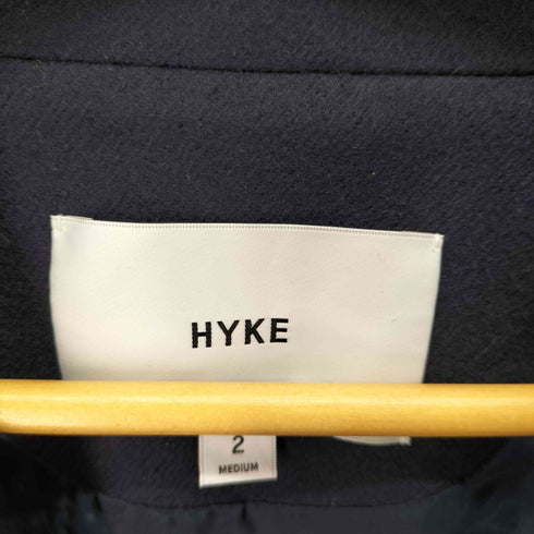 ハイク HYKE 【WOOL SHOP COAT】ウールショップコート レディース JPN:2