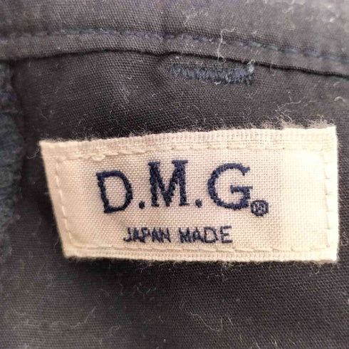 ディーエムジー D.M.G ツイルチェックストレッチ テーパードトラウザー レディース JPN:M