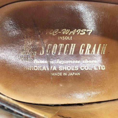 スコッチグレイン SCOTCH GRAIN ストレートチップ メンズ JPN:25
