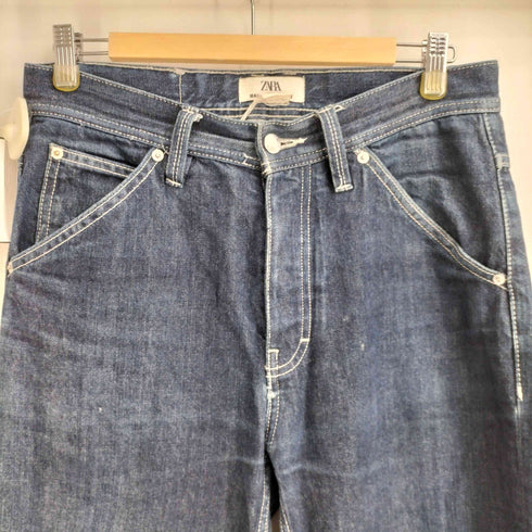 ザラ ZARA EDITION サイドジップ ボタンフライデニムパンツ メンズ US 31