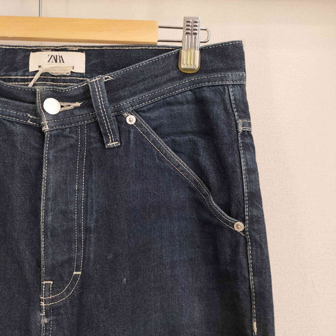 ザラ ZARA EDITION サイドジップ ボタンフライデニムパンツ メンズ US 31