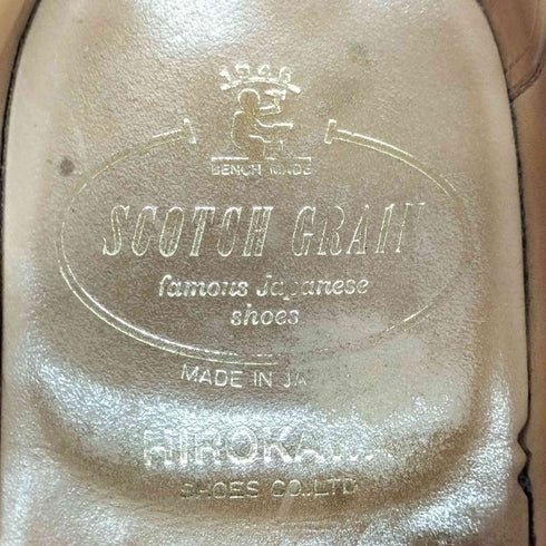 スコッチグレイン SCOTCH GRAIN ラバーソール ウイングチップ メンズ JPN:25