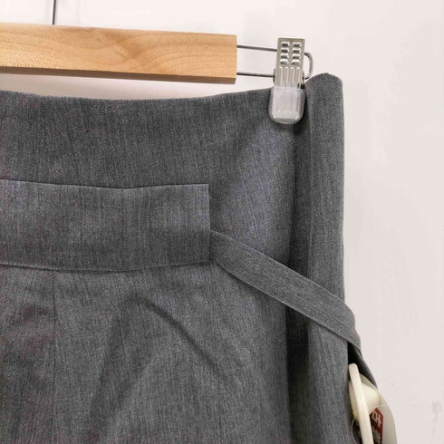 エイトン ATON ウールギャバジンハイウエストパンツ レディース 02