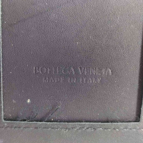ボッテガヴェネタ BOTTEGA VENETA ネックストラップ付 イントレチャート レザー パスケース メンズ
