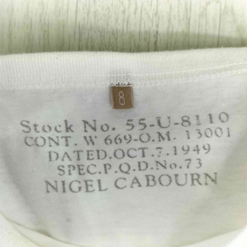 ナイジェルケーボン NIGEL CABOURN クロップドポケットTシャツ レディース 8