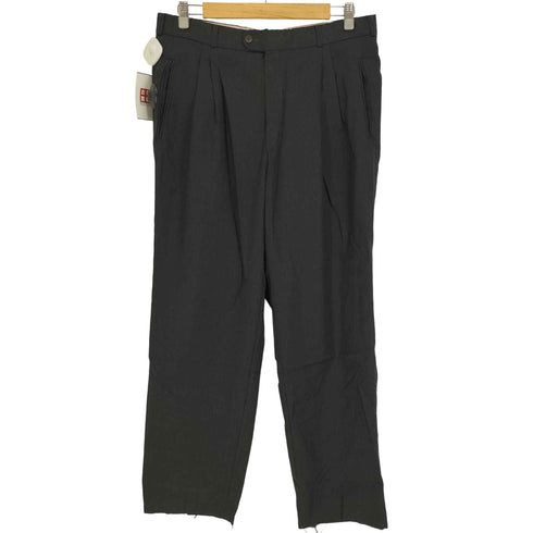 バーバリーズ BURBERRYS 70-80S 2タック OPTIジップ ワイド スラックス パンツ メンズ 56