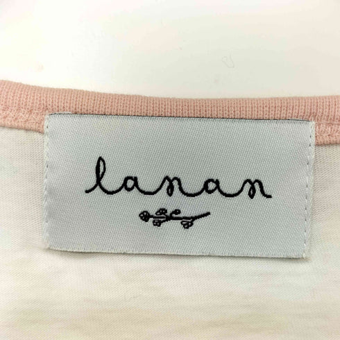 lanan LiLi design raglan sleeve tee アートワーク プリント ラグランスリーブ L/S tシャツ レディース