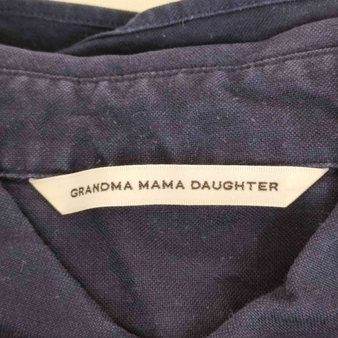 グランドママドーター GRANDMA MAMA DAUGHTER チュニックプルシャツワンピース レディース JPN:0