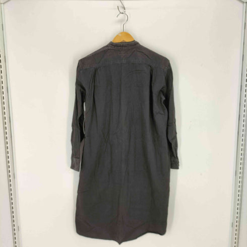 ボヘミアンズ BOHEMIANS バンドカラープルシャツワンピース レディース 2