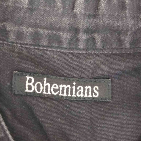 ボヘミアンズ BOHEMIANS バンドカラープルシャツワンピース レディース 2
