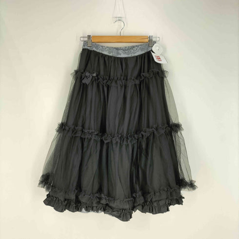 しまむら Nina's m♡petit トワルドジュイリバーシブルスカート レディース JPN:L