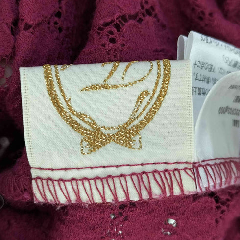 エイミーイストワール eimy istoire Paris pattern ぺプラムブラウス レディース FREE