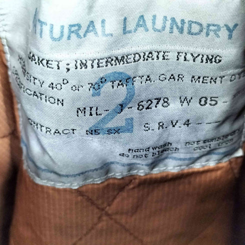 ナチュラルランドリー NATURAL LAUNDRY ファー付き ナイロンジャケット メンズ JPN:2